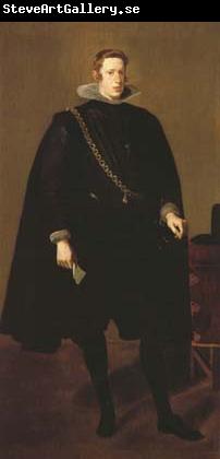 Diego Velazquez Portrait en Pied de Philippe IV (df02)